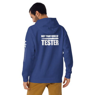Not that kind of pen tester - Unisex Hoodie (back print)