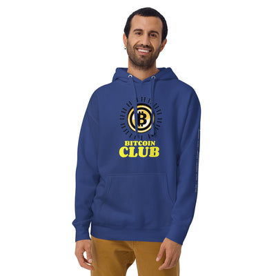 Bitcoin Club 8 bit style Unisex Hoodie