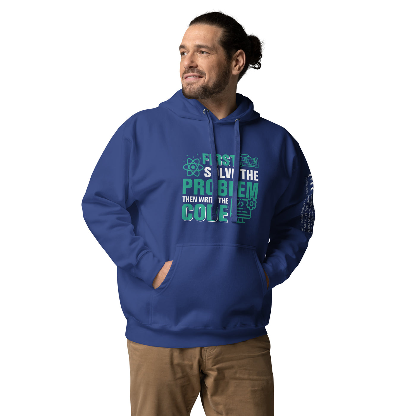 First solve the Problem. Then, write the Code Unisex Hoodie