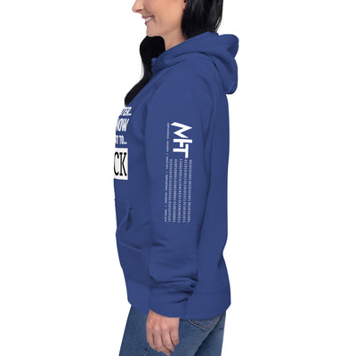 Maybe later... right now I just want to... hack - Unisex Hoodie
