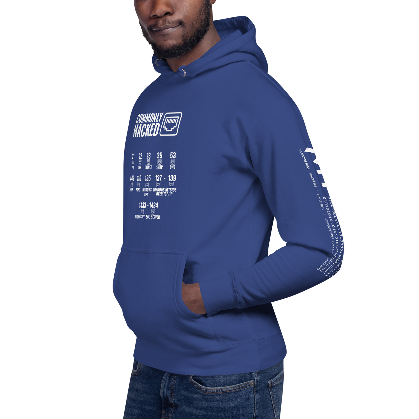 Commonly Hacked Ports - Unisex Hoodie