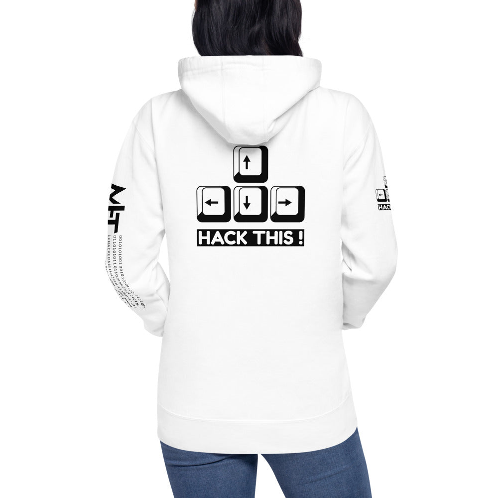 Hack this - Unisex Hoodie (back print)