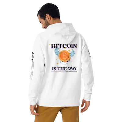 Bitcoin is the way - Unisex Hoodie (back print)