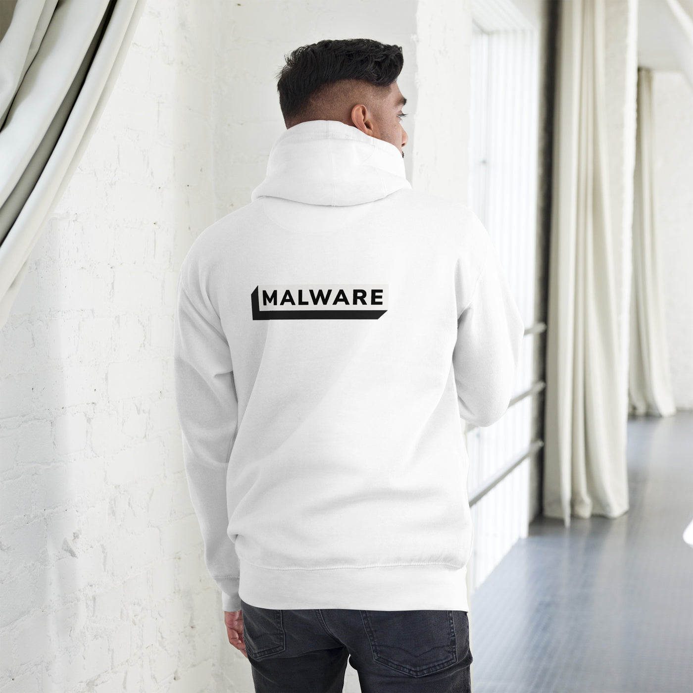 Malware - Unisex Hoodie (back print)