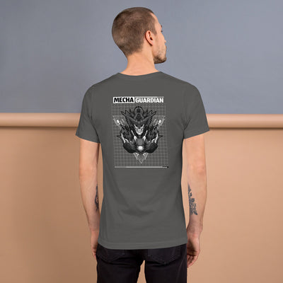 Mecha Guardian - Short-Sleeve Unisex T-Shirt (back print)