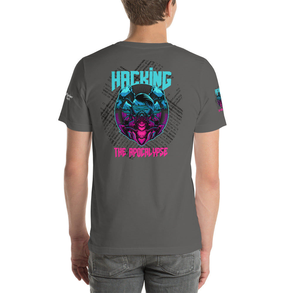 Hacking the apocalypse v1 - Short-Sleeve Unisex T-Shirt (all side print)