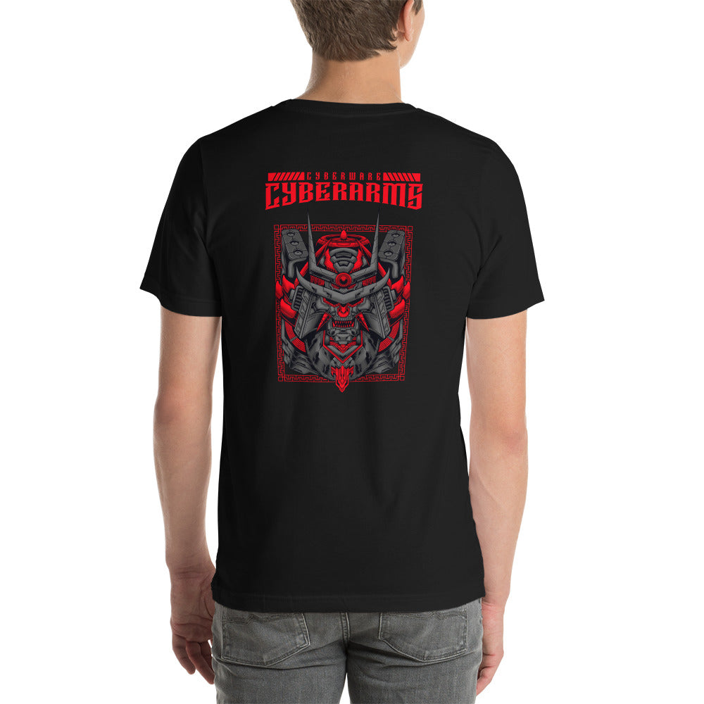 CyberWare CyberArms - Short-Sleeve Unisex T-Shirt (back print)