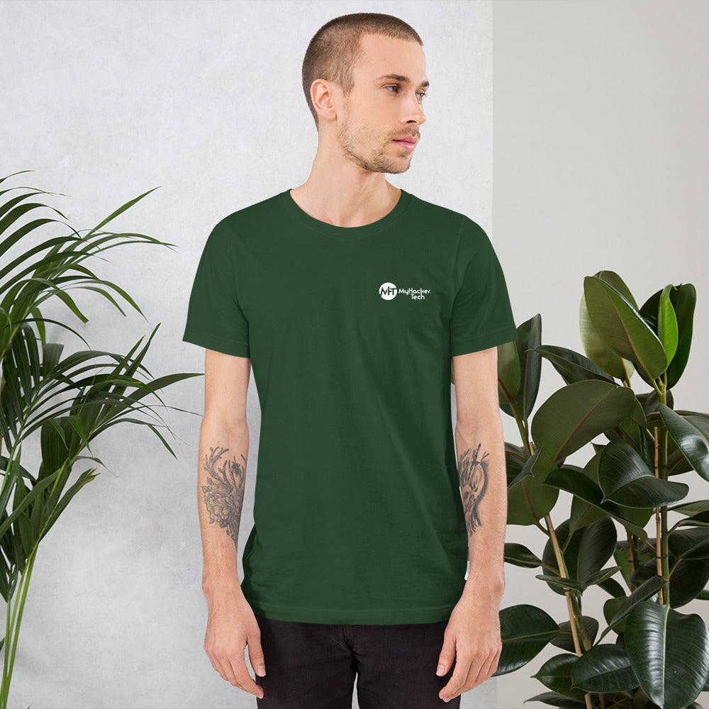 0 - Day Hunter - Short-Sleeve Unisex T-Shirt (back print)
