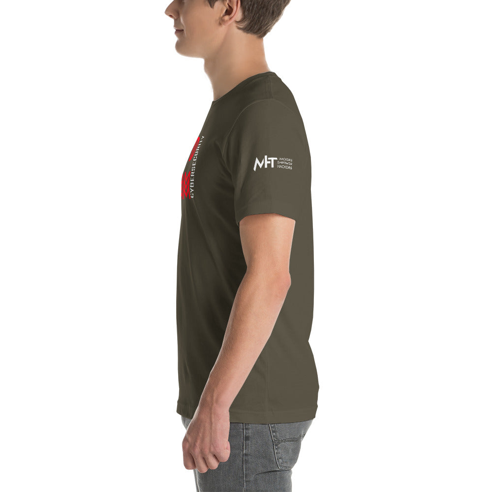 Cyber Security Red Team v5 - Short-Sleeve Unisex T-Shirt
