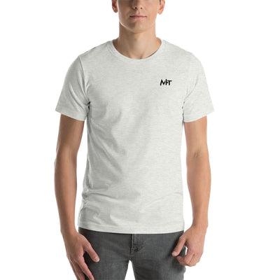 I have a hacking problem - Short-Sleeve Unisex T-Shirt (back print)
