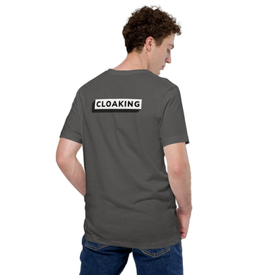 Cloaking - Unisex t-shirt (back print)