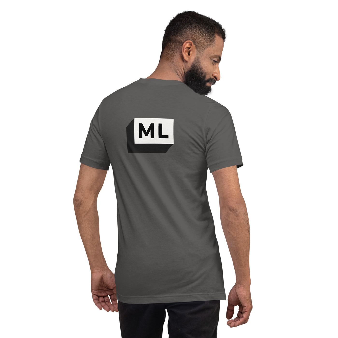 ML ( Machine Learning) - Unisex t-shirt (back print)