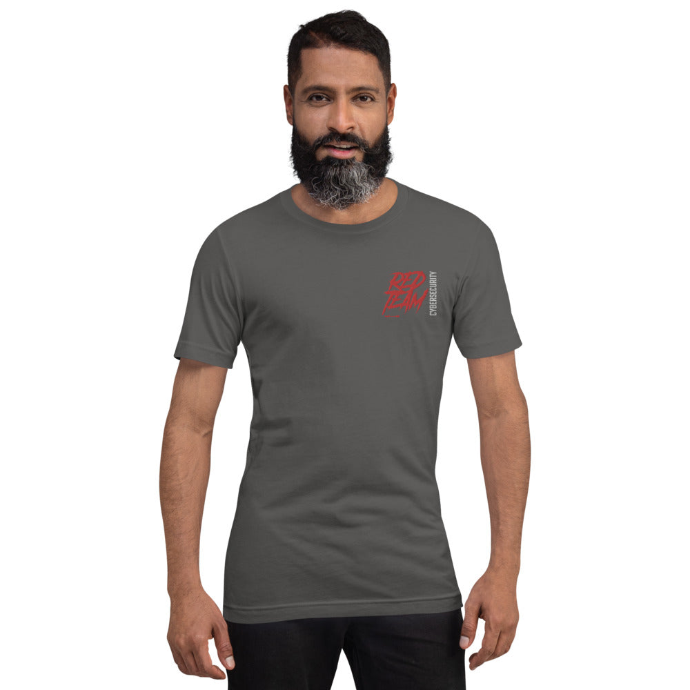 Cyber Security Red Team V10 - Short-sleeve unisex t-shirt ( embroidered )