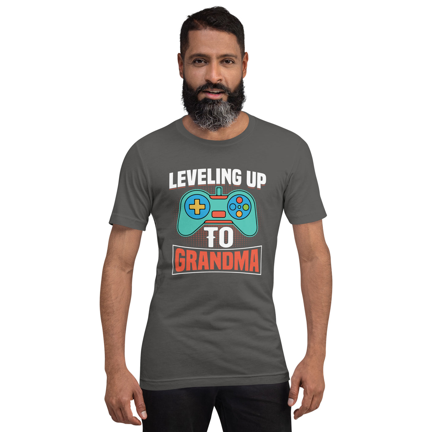 Leveling up to Grandma - Unisex t-shirt