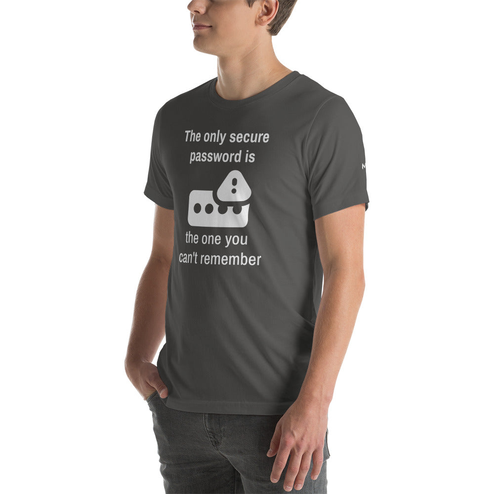 The only secure password - Unisex t-shirt