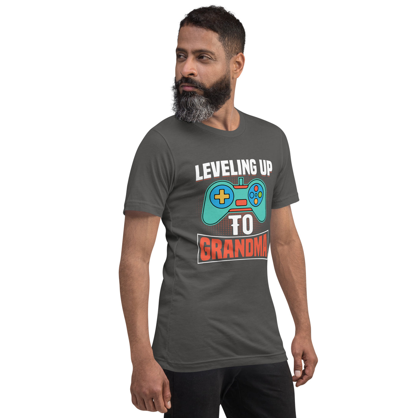 Leveling up to Grandma - Unisex t-shirt