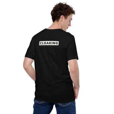 Cloaking - Unisex t-shirt (back print)