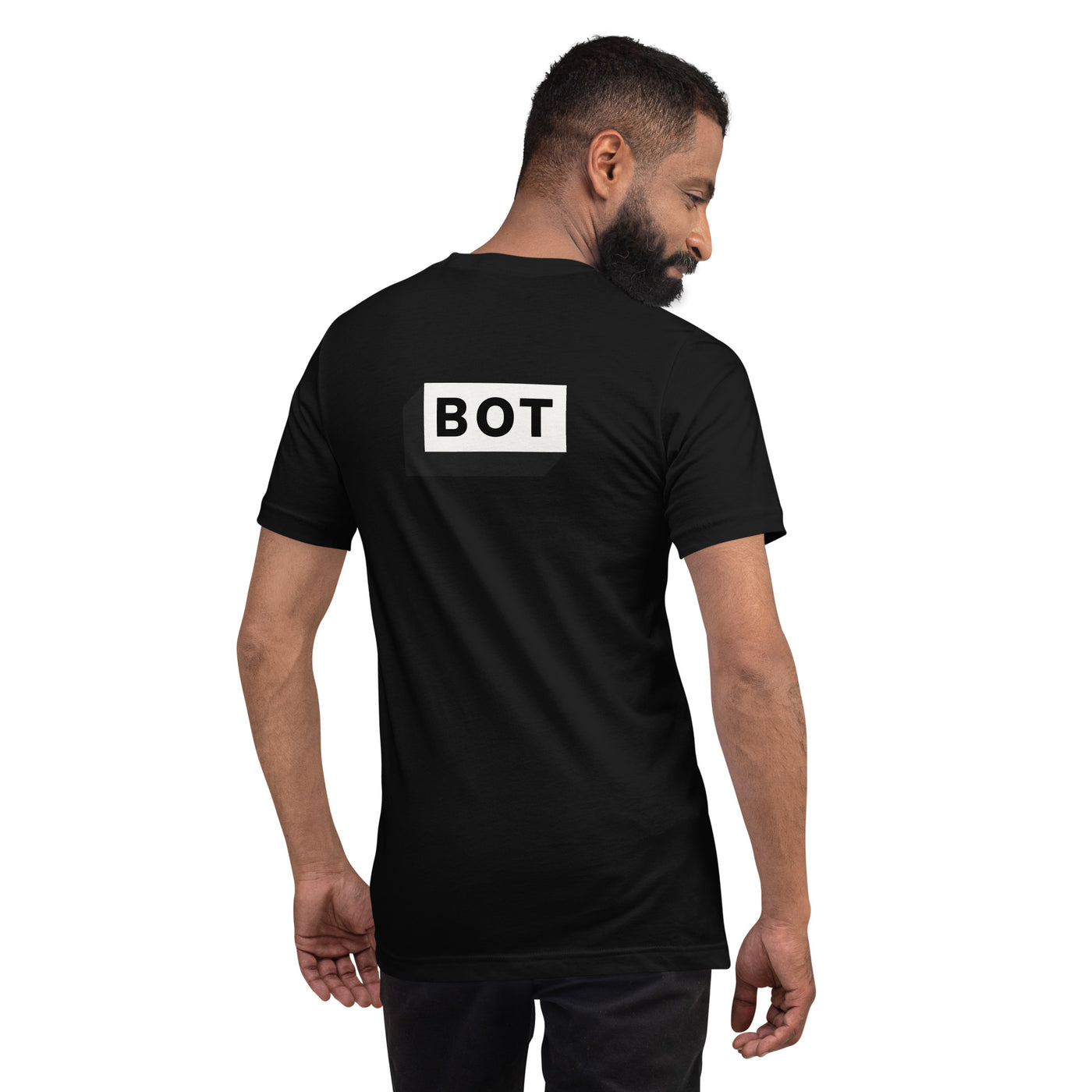 BOT - Unisex t-shirt (back print)