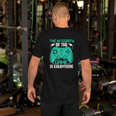 The Integrity of the Game is Everything (Swarna) - Unisex t-shirt ( Back Print )
