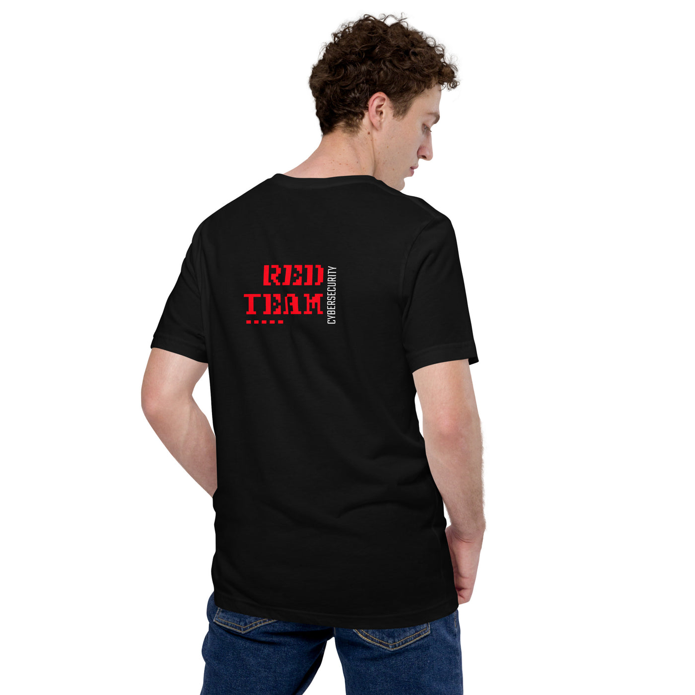 Cyber Security Red Team V15 - Unisex t-shirt (back print)