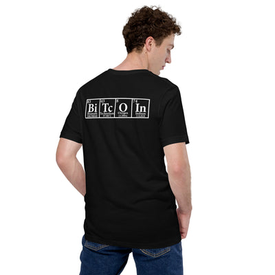 Bitcoin Periodic Table Unisex t-shirt ( Back Print )