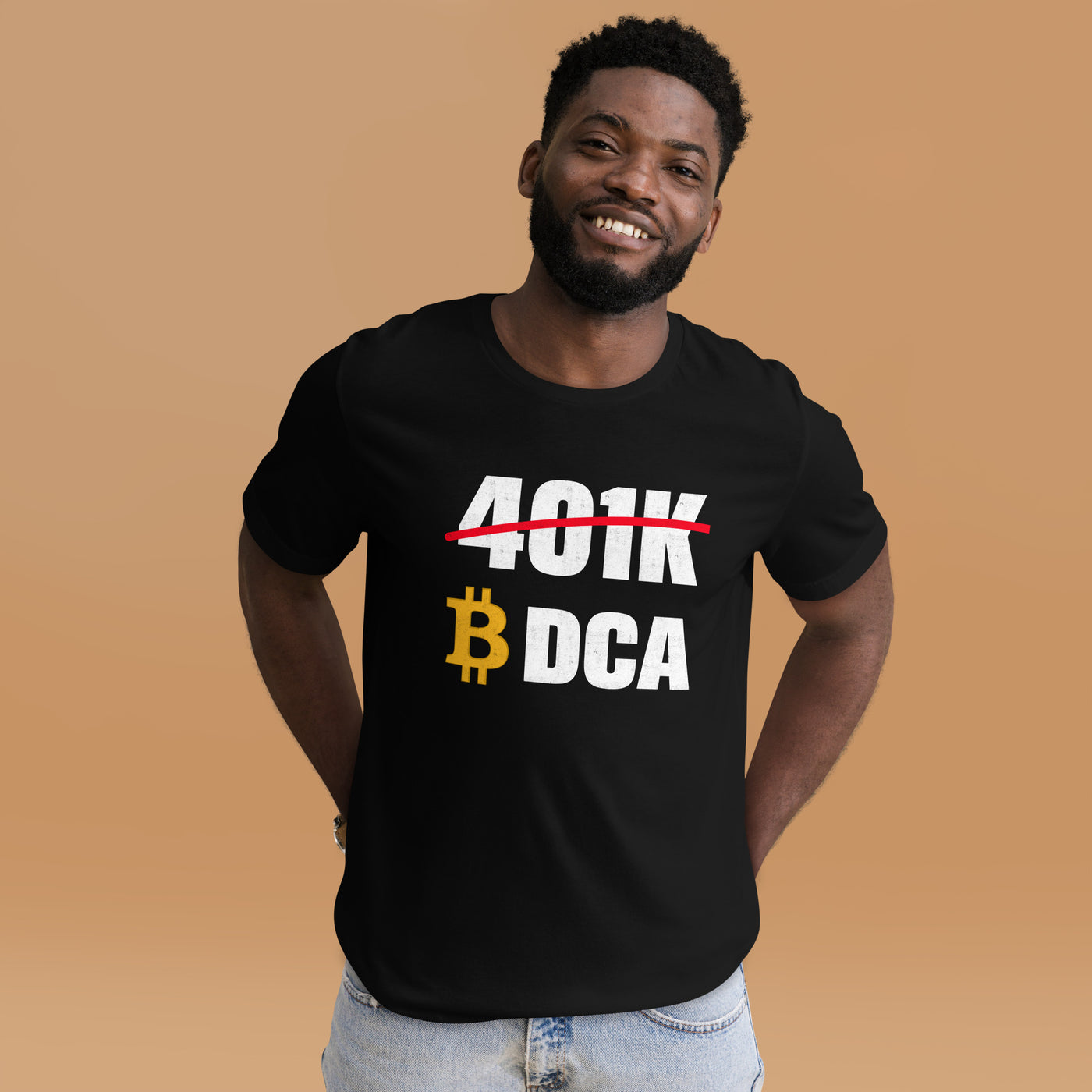 401K Bitcoin DCA Unisex t-shirt