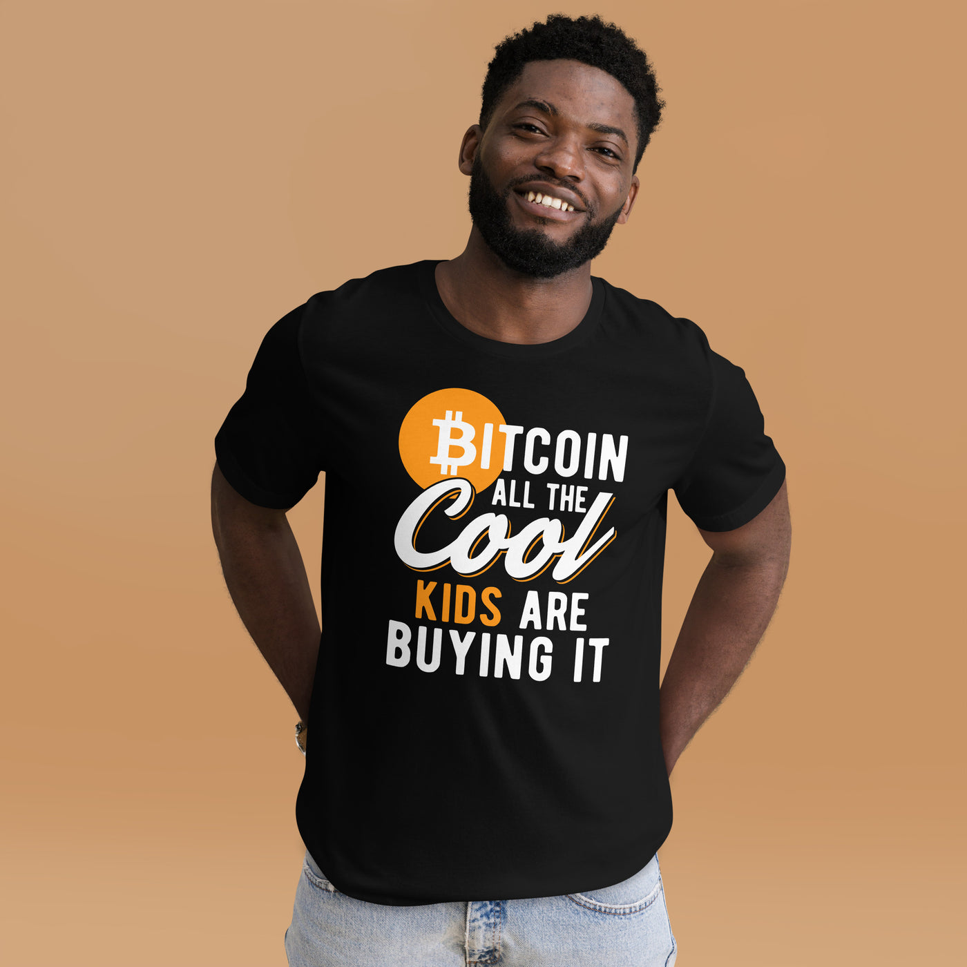 Bitcoin All the cool kids are buying it Unisex t-shirt