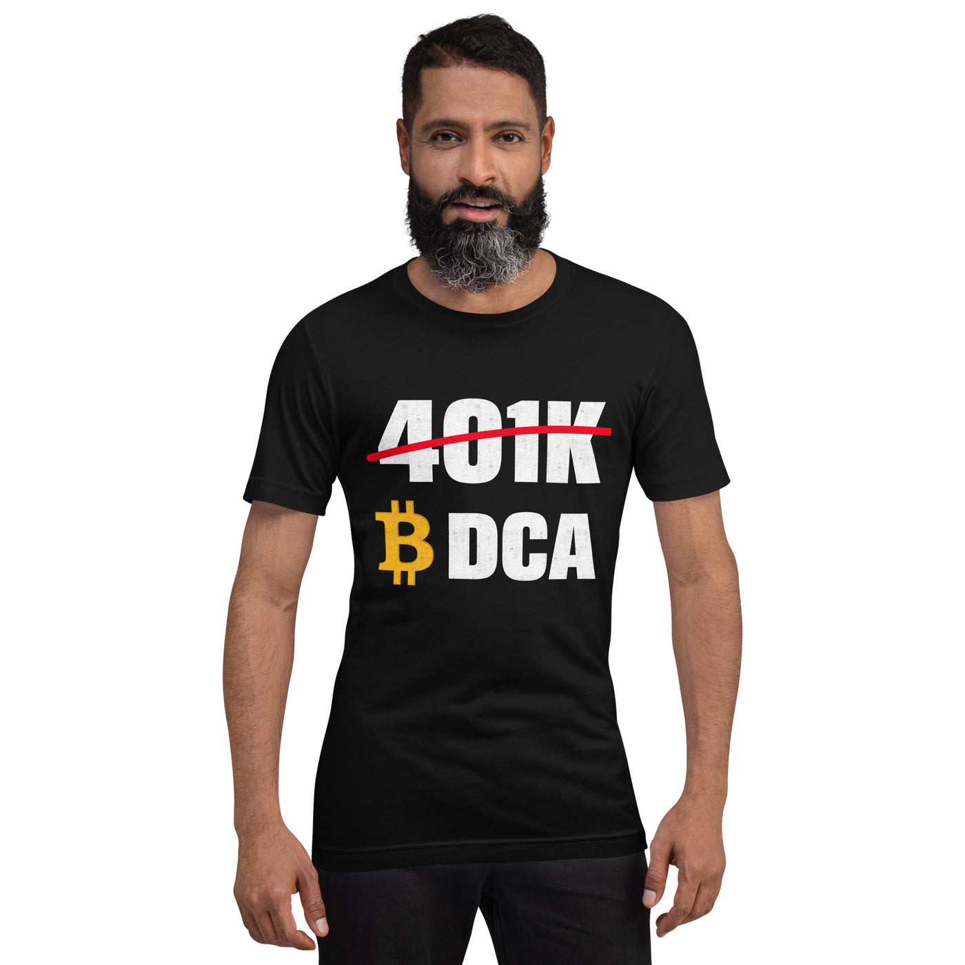 401K Bitcoin DCA Unisex t-shirt