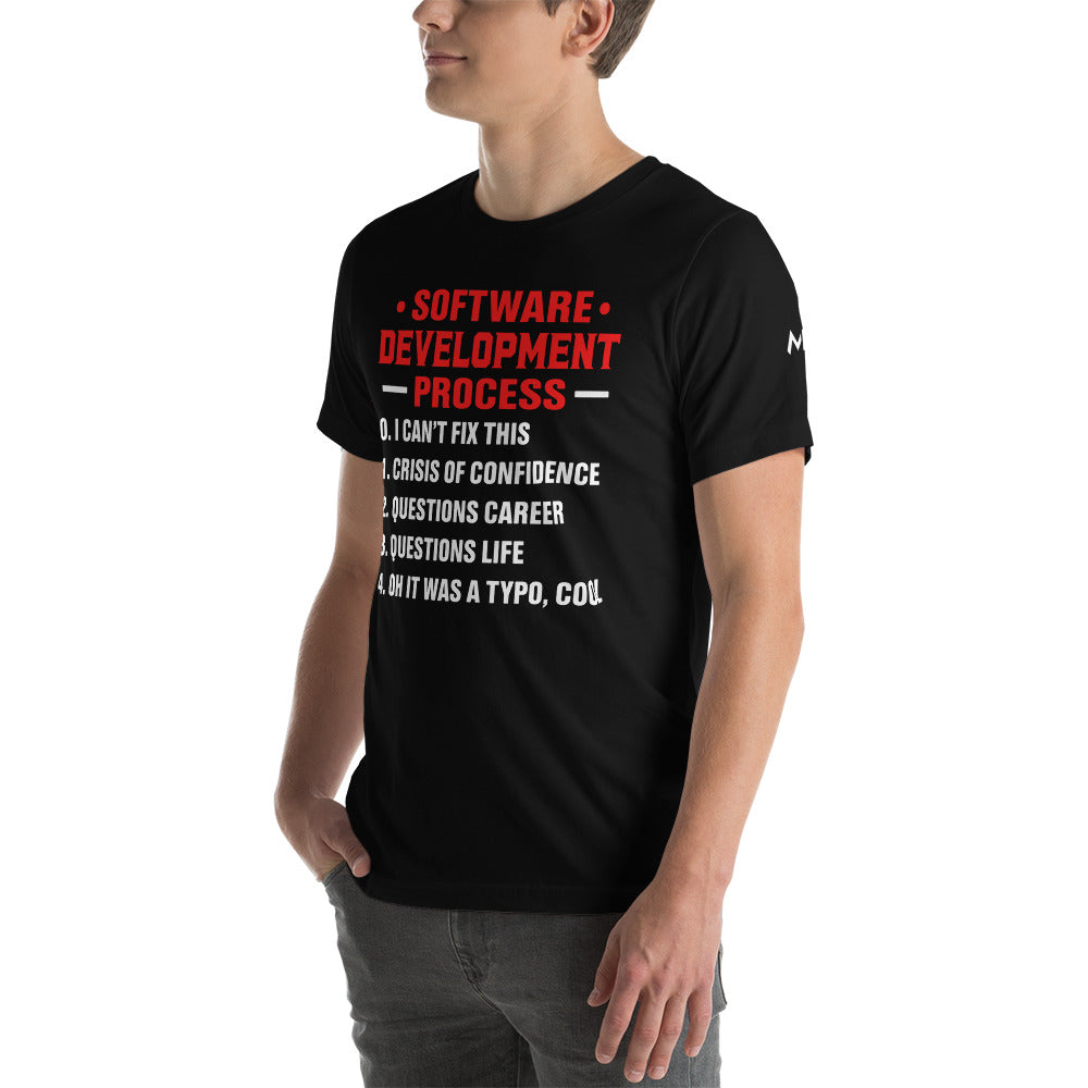 Software Development Process V1 - Unisex t-shirt