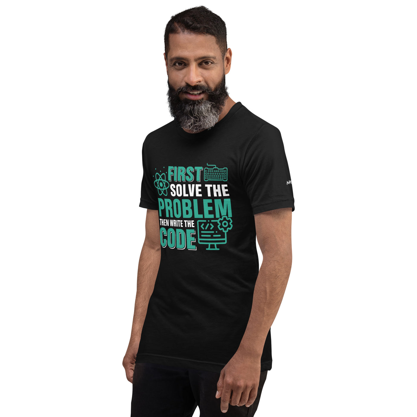 First, Solve the problem; then, Write the code V1 - Unisex T-shirt