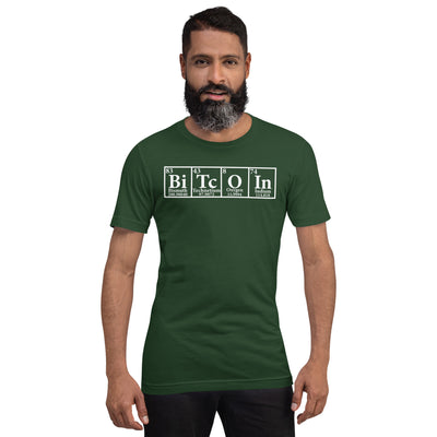 Bitcoin Periodic Table Unisex t-shirt