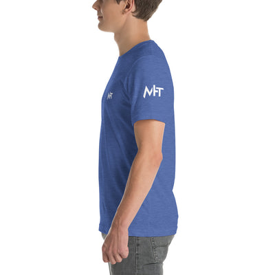 Cyber Security Blue team V4 - Short-sleeve unisex t-shirt (back print)