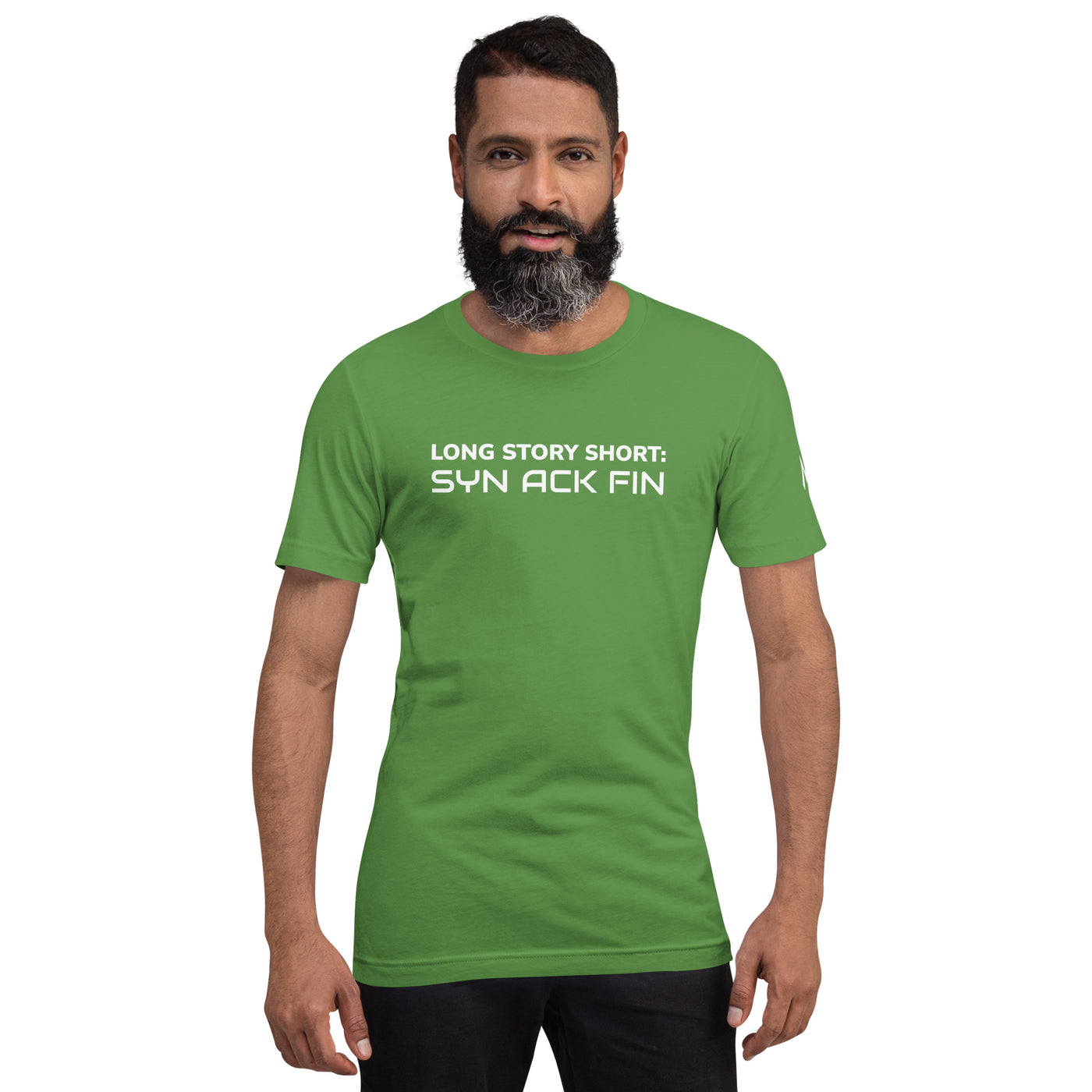 Long story short - Syn Ack Fin - Unisex t-shirt