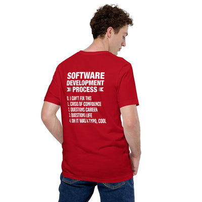 Software development process - Unisex t-shirt (back print)