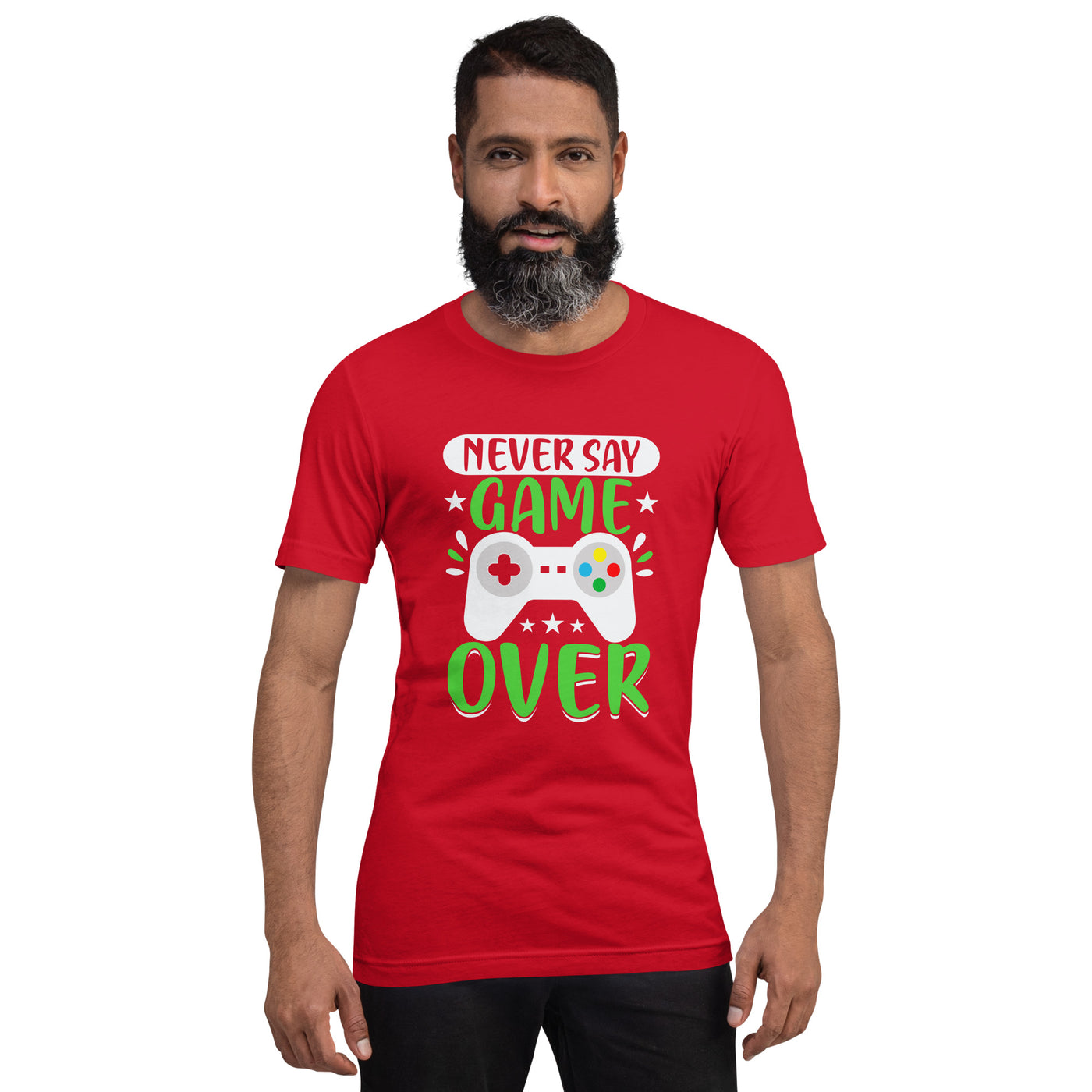 Never say Gameover Unisex t-shirt