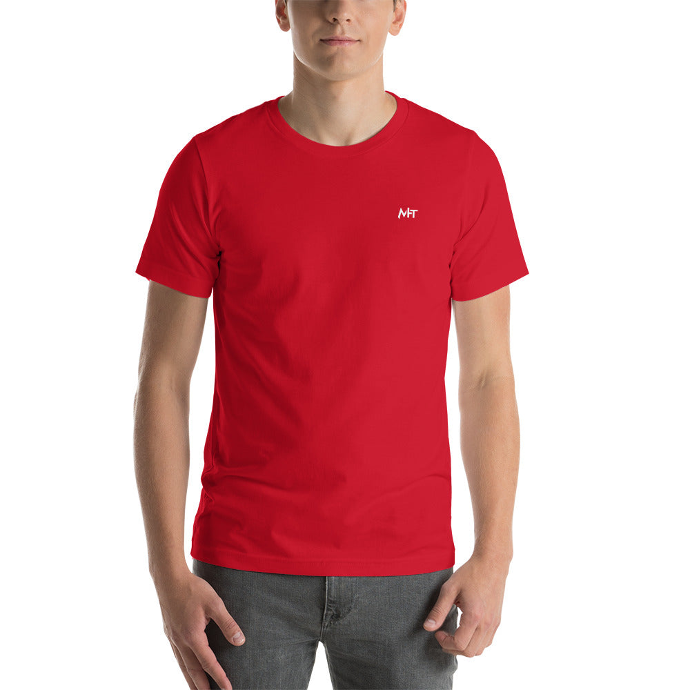 Nacho Average Bitcoiner Unisex t-shirt ( Back Print )