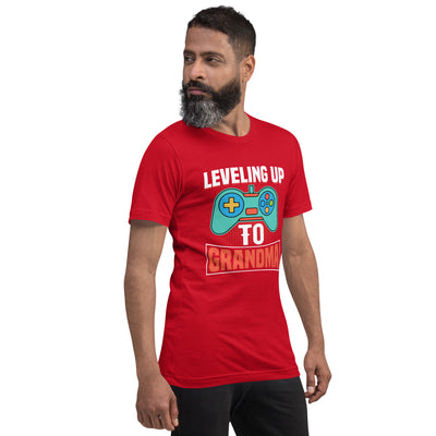 Leveling up to Grandma Unisex t-shirt