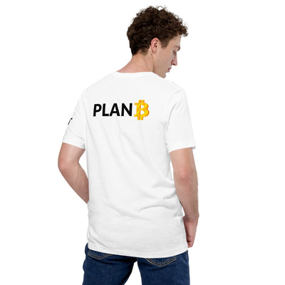 Plan Bitcoin V1 - Unisex t-shirt (back print)