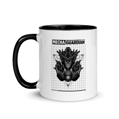 Mecha Guardian - Mug with Color Inside