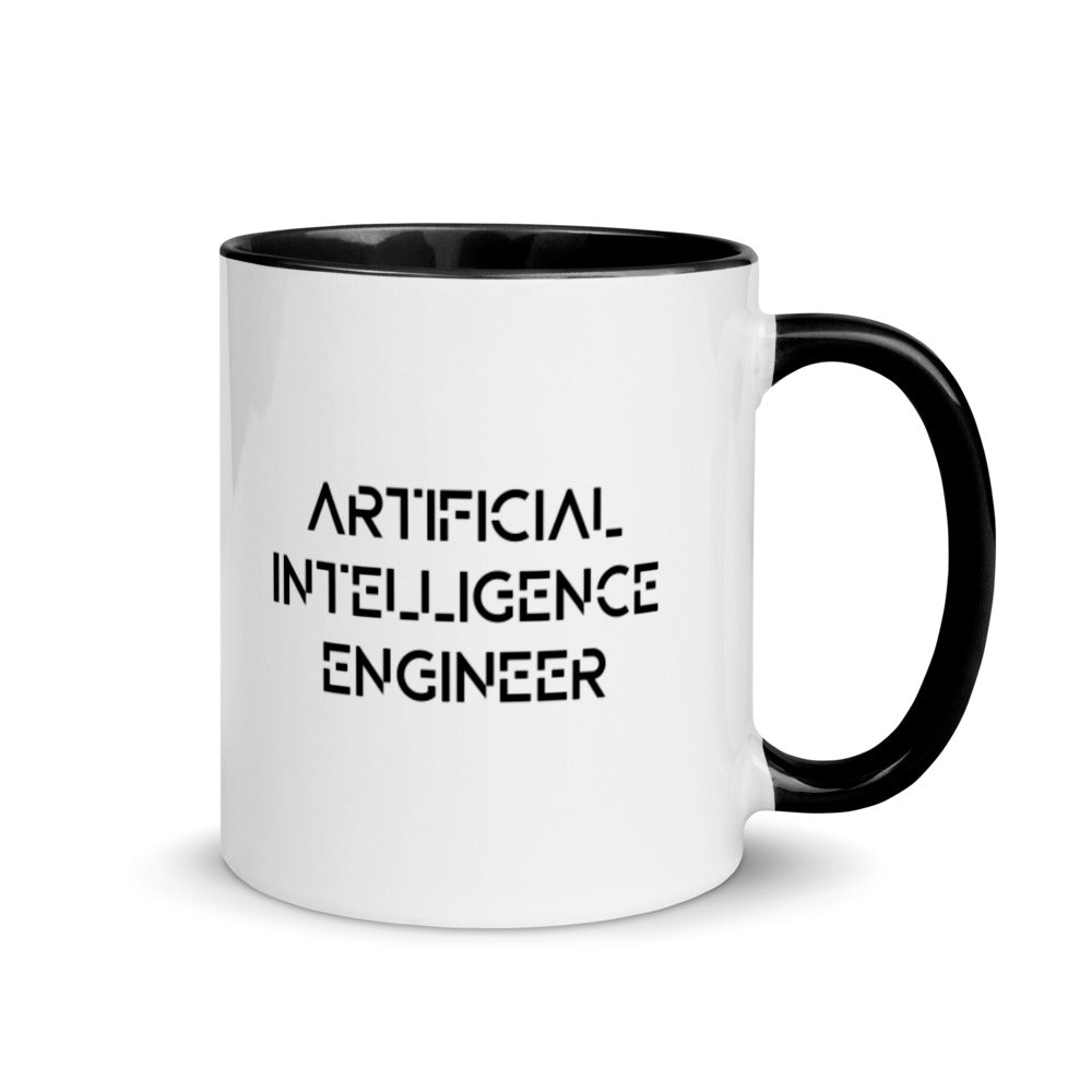 Artificial intelligence engineer - Mug with Color Inside