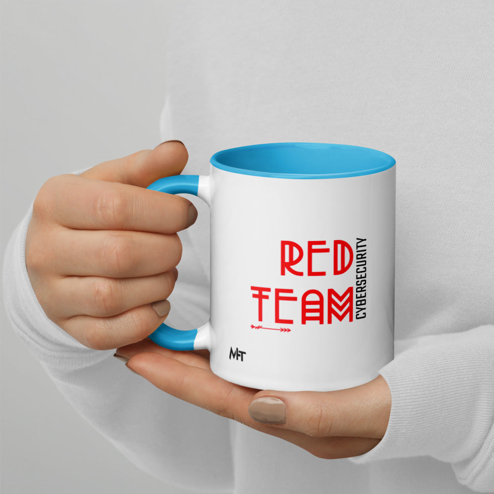 Cyber Security Red Team v5 - Mug with Color Inside
