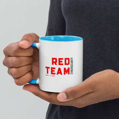 Cyber Security Red Team v7 - Mug with Color Inside