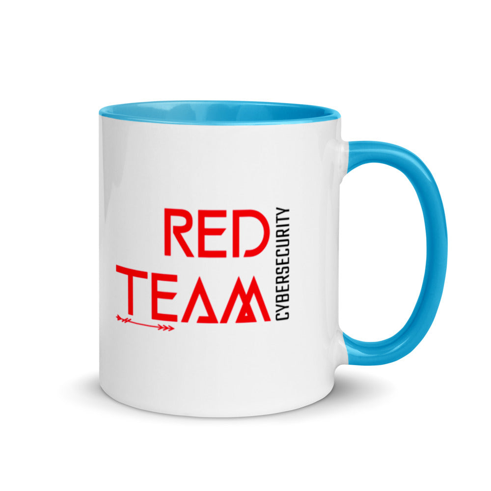 Cyber Security Red Team v4 - Mug with Color Inside
