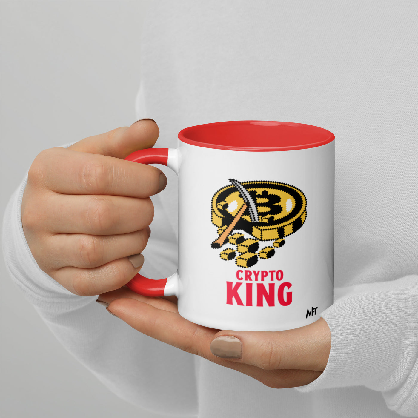 Crypto King - Mug with Color Inside