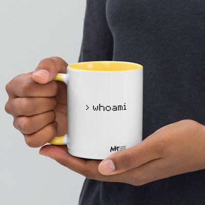 Whoami - Mug with Color Inside