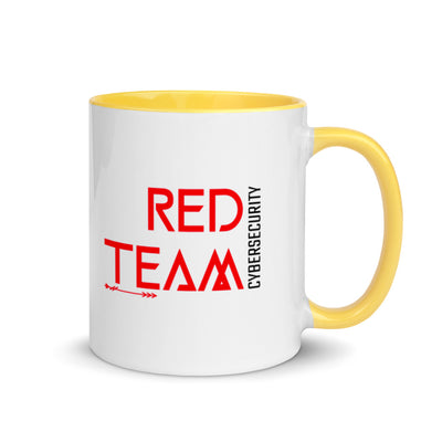 Cyber Security Red Team v4 - Mug with Color Inside