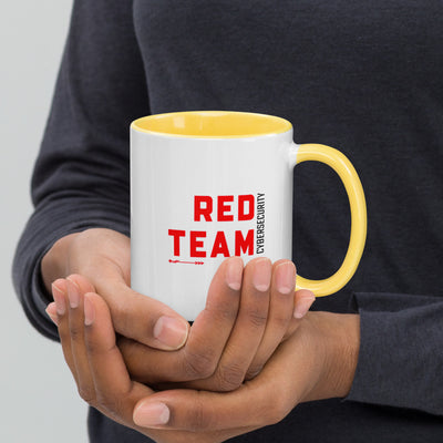 Cyber Security Red Team v7 - Mug with Color Inside