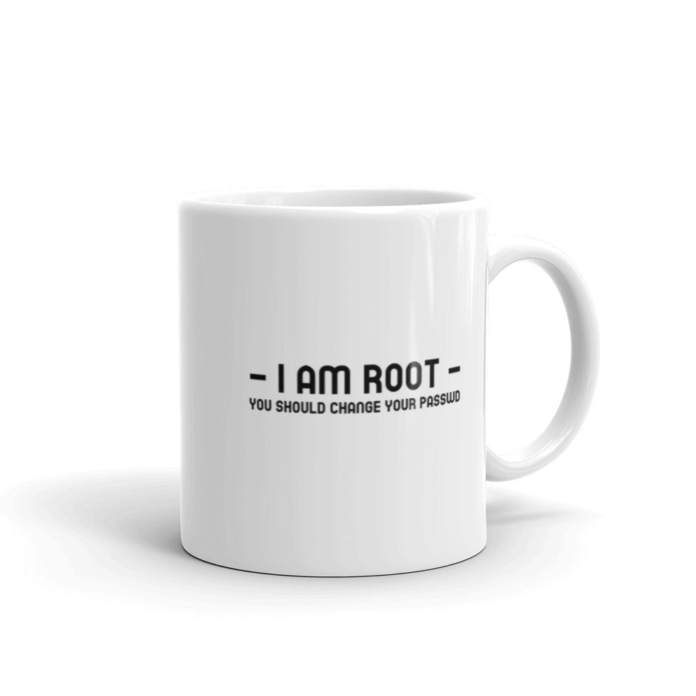 i am root - Mug