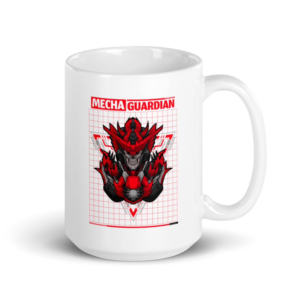Red Mecha Guardian - Mug
