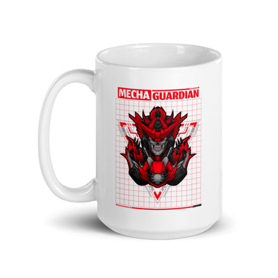 Red Mecha Guardian - Mug